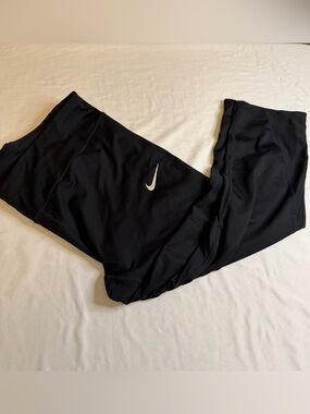 Nike Dri-FIT Black Leggings Women’s 2X High Rise Athletic Workout